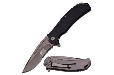 Image of Mtech Folding Blade, 3.75in, Stainless Steel Blade, Handle MX-A834BKS