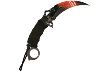 Image of Mtech Karambit Fixed Blade Red