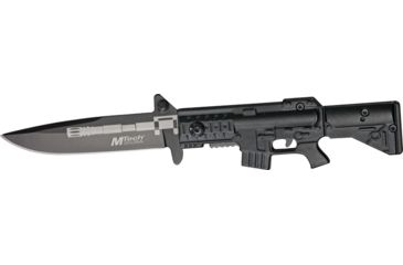 Image of Mtech M-16 Linerlock Knife, 4.5in. Closed MT741BK