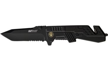 Image of Mtech Police Rescue Linerlock Knife, 4 5/8in. Closed MT510PL