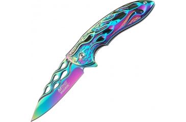 Image of Mtech Rainbow Folder Knife MTA822RB