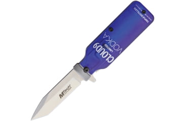 Image of Mtech Vodka Linerlock A/O Folding Knife, 2.5 satin finish stainless tanto blade, ABS handle, MT-A1190V