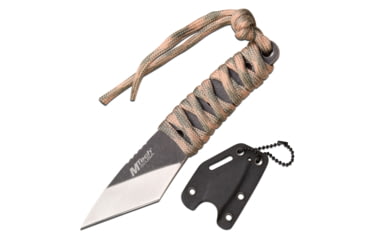 Image of Mtech Wharncliffe Fixed Blade Knife, 1.6 in, 3Cr13 Stainless Steel Stainless Steel, Camo, MT-20-93C