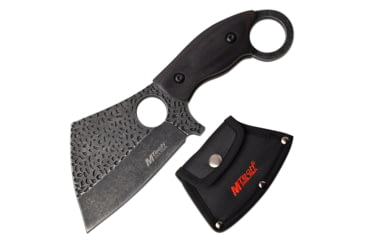 Image of Mtech Wharncliffe Fixed Blade Knife, 3.5 in, 3Cr13 Stainless Steel Stainless Steel, Black, MT-20-86BK
