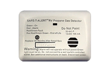 Image of MTI Industries Safe T Alert 20 Series Propane/Lp Gas Alarm, White, 20-441-P-WT