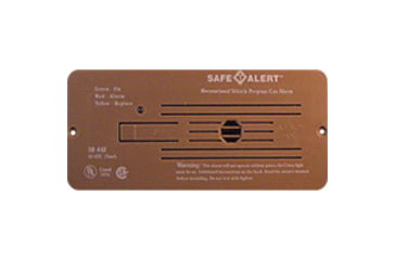 Image of MTI Industries Safe T Alert 30 Series Propane/Lp Gas Alarm - Flush Mount, Brown, 30-442-P-BR