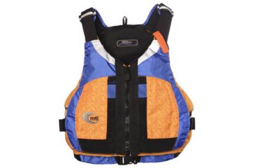 Image of MTI Underdog Pfdiva Lg/xl Mango/blue MTI-705E-1EB56