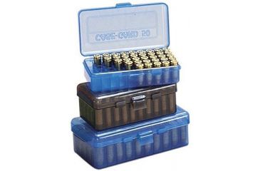 Image of MTM 50 Round 38/357 Mag Pistol Ammo Box PS341