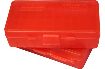 Image of MTM 50 Round 45ACP/10MM Red Pistol Ammo Box P504529
