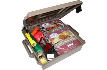 Image of MTM Ammo Crate 4.5 deep, Dk Earth, large ACR5-72