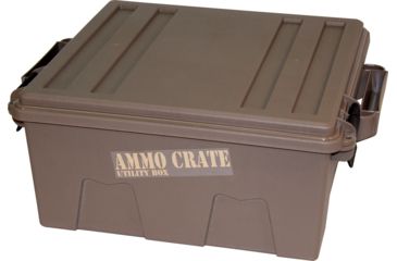 Image of MTM ammo Crate 7.25 deep, Dk Earth, large ACR8-72