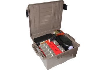 Image of MTM ammo Crate 7.25 deep, Dk Earth, large ACR8-72
