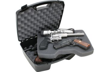 Image of MTM Black Four Pistol Handgun Case 81140