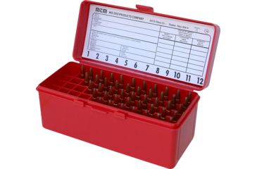 Image of MTM Case-Gard 60 .22-250 to .308 Winchester Red