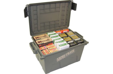 Image of MTM 890 Ammo Crate Utility Box, 890 cubic in, Army Green, MTMACR7P18