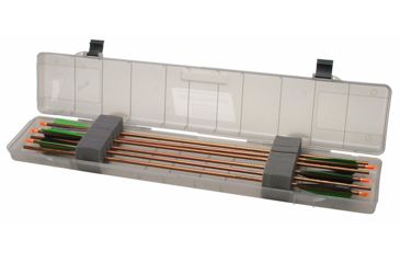 Image of MTM Compact Arrow Case Clear Smoke 36.25x7.5x3 Inches, BH-18S-41