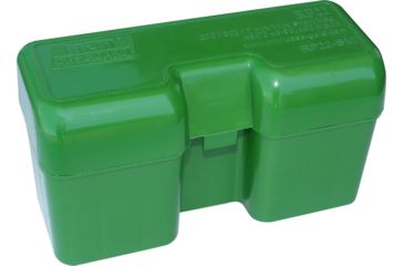 MTM Flip-top Ammo Box .270 to .300 WSM &amp; .45-70 Green RF22-SM-10