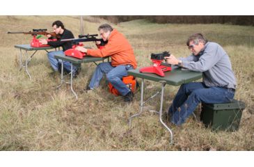 Image of MTM Forest Green Shooting Table PST11