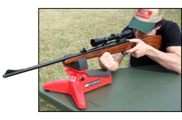 Image of MTM Front Rifle Rest w/Rubber Shooting Pad FRR30