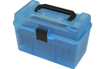 Image of MTM H50 Ammunition Box .220 Swift to .30-06 Blue