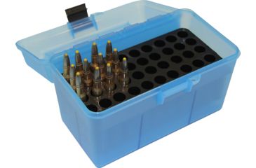 Image of MTM H50 Ammunition Box .220 Swift to .30-06 Blue