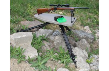 Image of MTM High-Low Shooting Table, Dark Earth, HLST