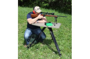 Image of MTM High-Low Shooting Table, Dark Earth, HLST