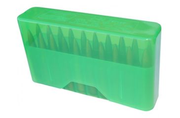 Image of MTM J-20 Slip-Top Boxes .17/.223/.222 Magnum Clear Green