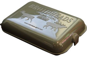 Image of MTM Mechanical Broadhead Case, Army Green, BHM