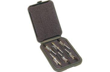 Image of MTM Mechanical Broadhead Case, Army Green, BHM