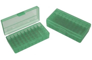 Image of MTM P50 Fliptop Box Handgun .380-9mm Smoke P50-9M-41