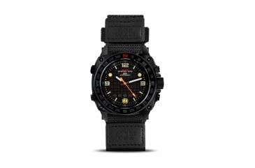 Image of MTM Special Ops Men's Black Silencer Watch,Ballistic I Strap 855312003528