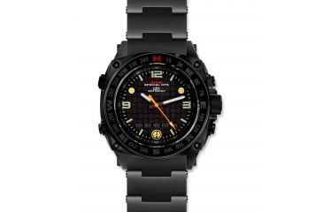 Image of MTM Special Ops Men's Black Silencer Watch,Stainless Steel Band 855312003474