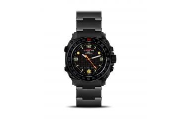 Image of MTM Special Ops Men's Black Silencer Watch,Stainless Steel Band 855312003474