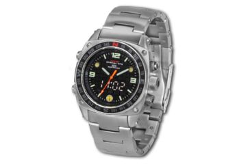 Image of MTM Special Ops Men's Silver Silencer Watch,Stainless Steel Band 855312003320