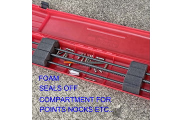 Image of MTM Traveler Bow Case 44 Black with Wheels 0BDD2928, MTBC44