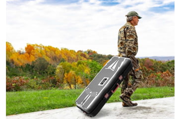 Image of MTM Traveler Bow Case 44 Black with Wheels 0BDD2928, MTBC44