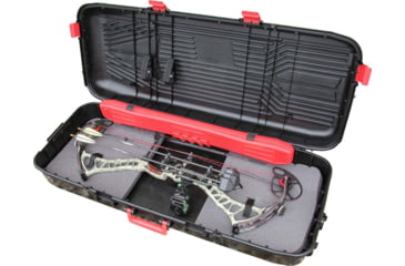 Image of MTM Traveler Bow Case 44 Black with Wheels 0BDD2928, MTBC44