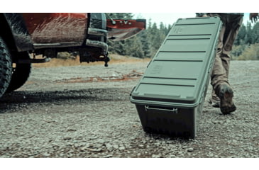 Image of MTM Wheeled Mobile Gear Crate w/The Mule Divider and Tray, Army Green, MGC