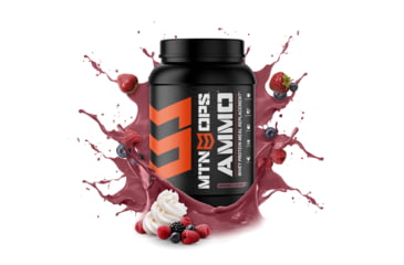 Image of MTN OPS Ammo Protein Meal Replacement Powder, 28 Servings, Berries/Cream, 1014-BC
