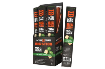 Image of MTN OPS Big Meat Stick, Jalapeno Pepperjack, 1 Serving, 4152191301