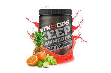 Image of MTN OPS Cameron Hanes Keep Hammering BCAA 2-1-1 Supplement, 30 Servings, Tropical Punch, 1042-TP