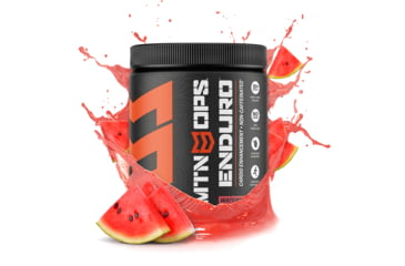 Image of MTN OPS Enduro Cardio Enhancement Non-Caffeinated Energy Drink, 30-Serving Bottle, Watermelon, 1102450130