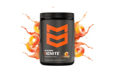 Image of MTN OPS Ignite Energy Drink, Scoop, Peach Zing, 45 Servings, 1104310145