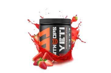 Image of MTN OPS Yeti Monster Pre-workout Powder Energy Drink, 30 Serving Tub, Tiger's Blood, 1002-TB