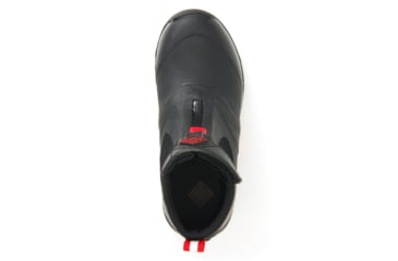 Image of Muck Boots Apex Zip Mid Boots - Mens, Black/Gray/Red, 11, AXMZ-106-BLK-110