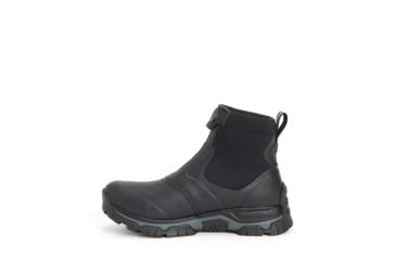 Image of Muck Boots Apex Zip Mid Boots - Mens, Black/Grey, 15, AXMZ-000-BLK-150