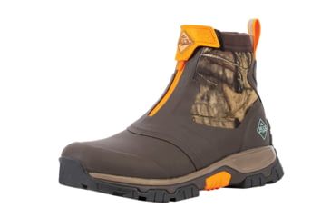 Image of Muck Boots Apex Zip Mid Boots - Mens, Brown/Moct Camo, 9, AXMZ-MOC-CAM-090