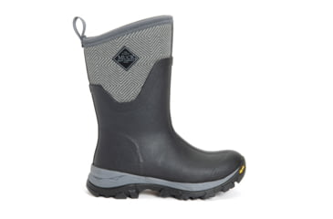 Image of Muck Boots Arctic Ice Grip A.T. Mid Boots - Womens, Black/Grey Geometric, 7, ASVMA-101-GRY-070