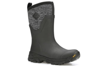 Image of Muck Boots Arctic Ice Grip A.T. Mid Boots - Women's, Black/Jersey Heather, 8, ASVMA-100-BLK-080